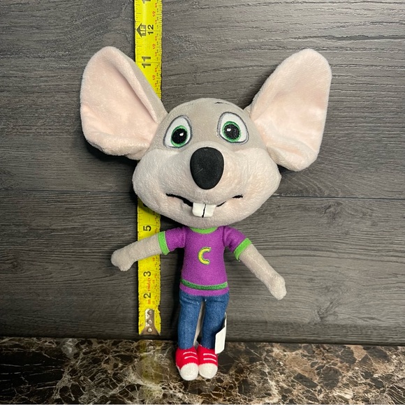 CHUCK E. CHEESE "BIG HEAD" PLUSH STUFFED TOY - Picture 3 of 7